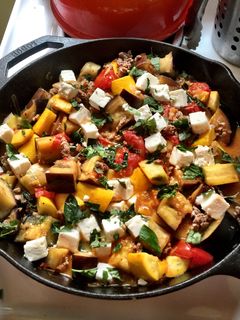 A picture of Greek Stew.