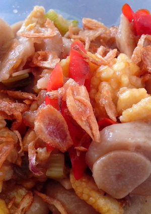 Foto resep Tumis jagung putren