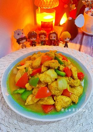 薑黃咖哩雞丁 的食譜成品照片