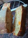 Budín de naranja, zanahoria y vainilla