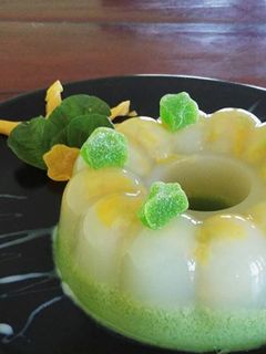 Foto resep Puding bayam nangka