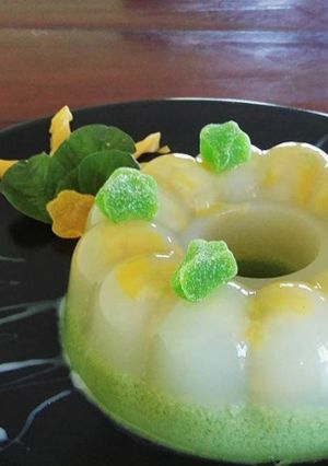 Foto resep Puding bayam nangka