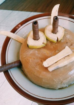 Foto resep Puding Pisang Gula Jawa