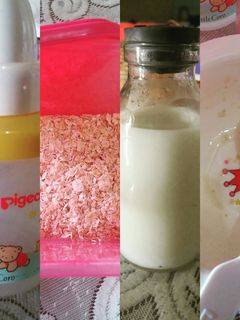 Foto resep Mpasi 6m Puree Oatmeal