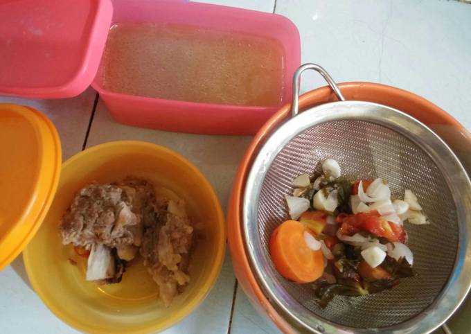 Mpasi 6m-7m Kaldu Daging Sapi