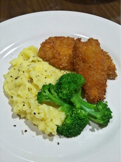 Foto resep Chicken Katsu with Mashed Potatoes