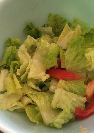 Hình của món Salad giấm, dầu oliu.
