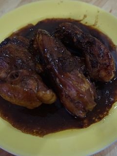 Hình của món Gà ram nước mắm.