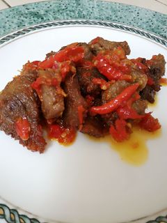 Foto resep Dendeng Lambok Cabe Merah