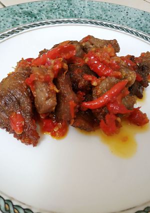Foto resep Dendeng Lambok Cabe Merah