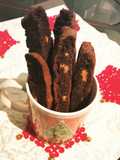 Biscotti de chocolate doble