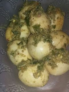 Foto resep Telur Balado Cabe Hijau