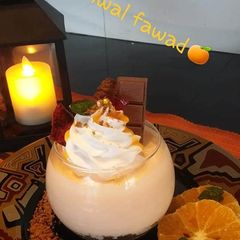 No bake orange mousse A picture of No bake orange mousse.