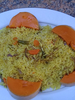 A picture of Yellow rice.