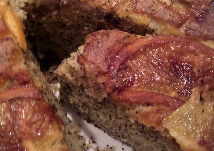 Recipe: Perfect 'V' orange poppy seed cake