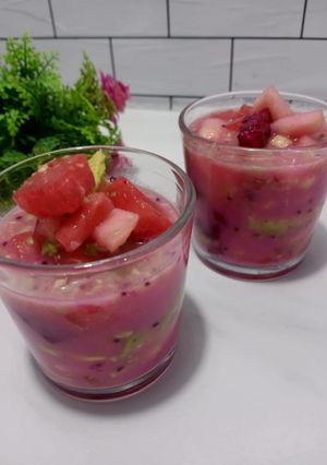 Foto resep Sup Buah sederhana