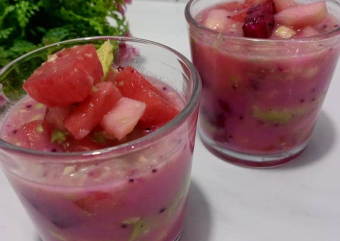 Resep Sup Buah sederhana oleh Wasri Febriyanti (YT: Dapur Wasri) - Cookpad