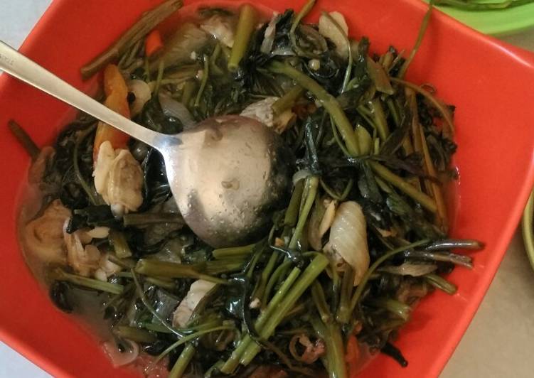 Kangkung cah Kerang
