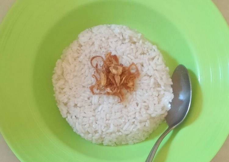 Langkah Mudah untuk Membuat Nasi uduk gurih ala rice cooker, Sempurna