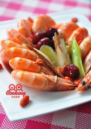 A picture of Drunken Shrimp.