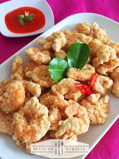 Foto resep Udang Goreng Tepung Pedas