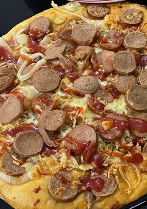 Foto resep Home made pizza