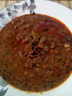 Sertésmáj pörkölt recept fotója