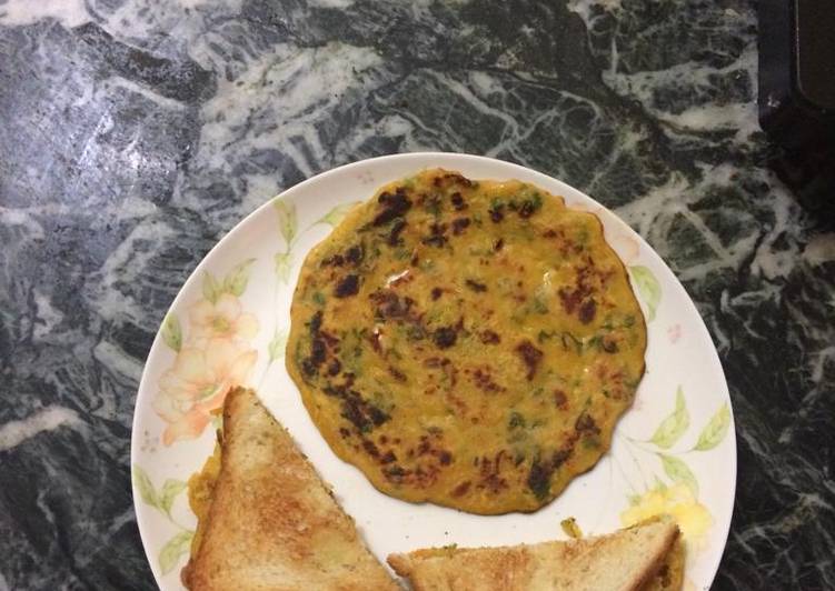 Easiest Way to Prepare Any-night-of-the-week Besan Chilla sandwich