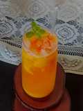 Tri layered Sunrise Mocktail