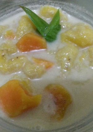 Foto resep Kolak pisang + ubi simple