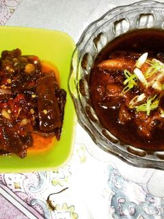 Foto resep semur ayam dan dendeng balado