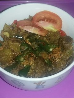 Foto resep Oseng Daging Sapi Lombok Ijo