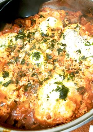Marokkói shakshuka recept fotója