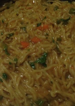 A picture of Indian noodles.