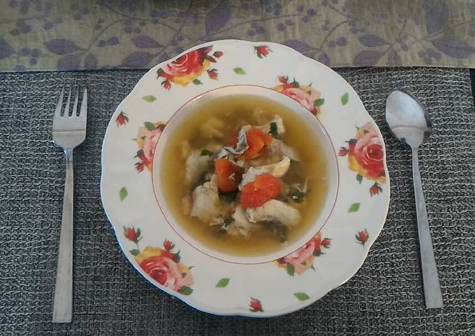 Cara bikin Sop ikan batam Cara bikin Sop ikan batam