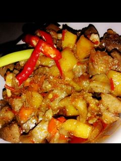 Foto resep BALADO KENTANG AMPELA ATI