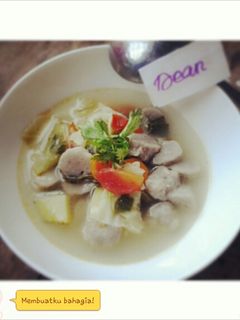 Foto resep Baso Sayur Bening
