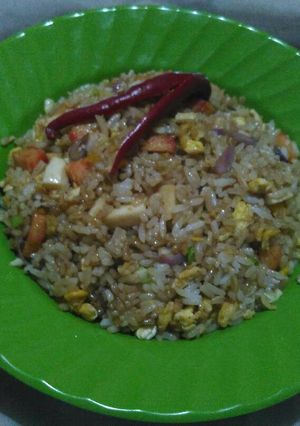 Foto resep nasi goreng mentega