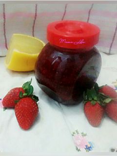 Foto resep selai strawberry homemade