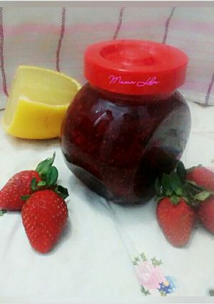 Foto resep selai strawberry homemade