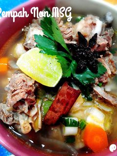 Foto resep Sop Iga Rempah Non MSG
