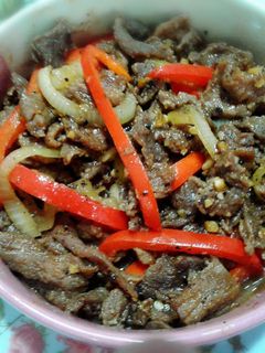 Foto resep Sapi Lada Hitam Praktis