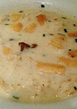 A picture of Homemade Chanterelle Soup (French and Personal version).