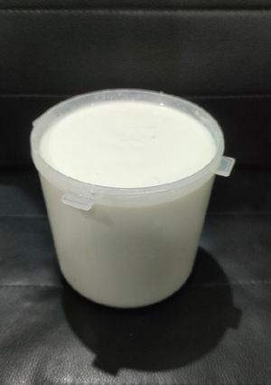 Foto resep Yogurt Kental Homemade Plain/Yogurt Strawberry/ Yogurt Blueberry