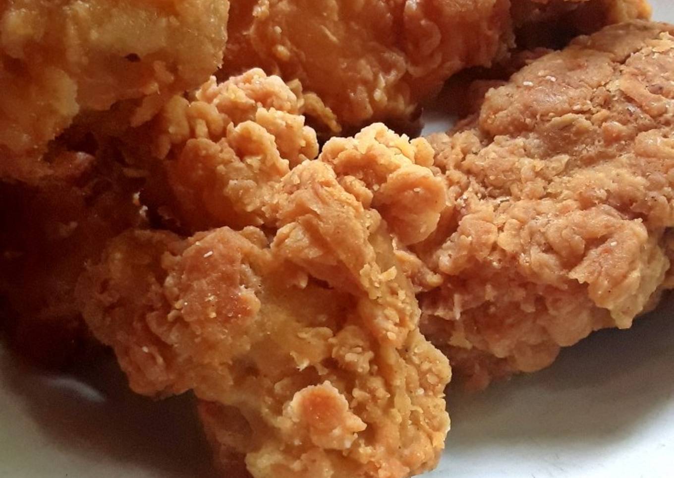 Ayam Goreng Renyah Gaya Azalea Ungu