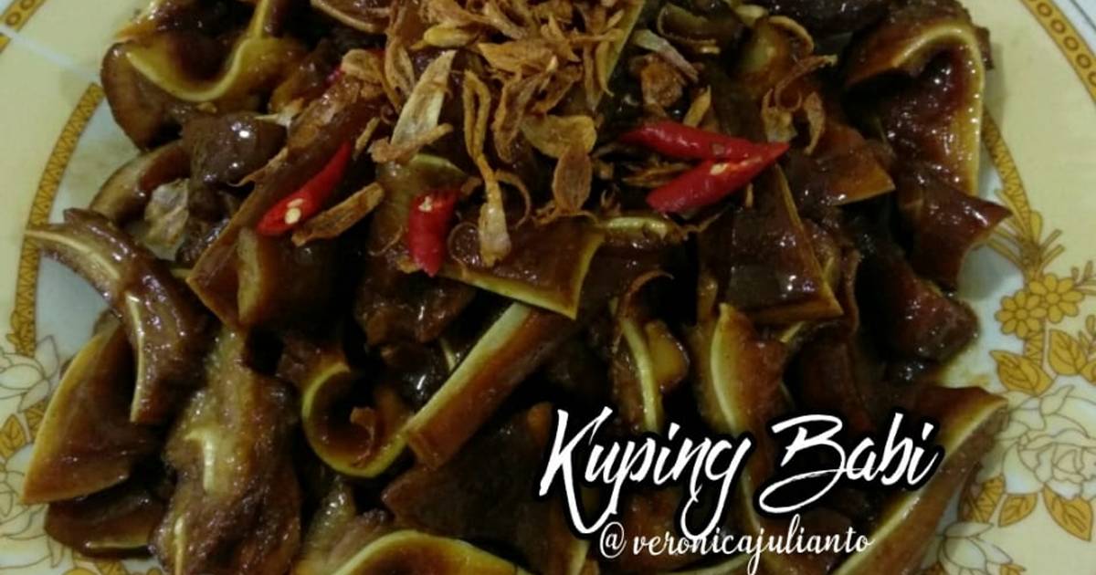 96 resep kuping babi enak dan sederhana - Cookpad