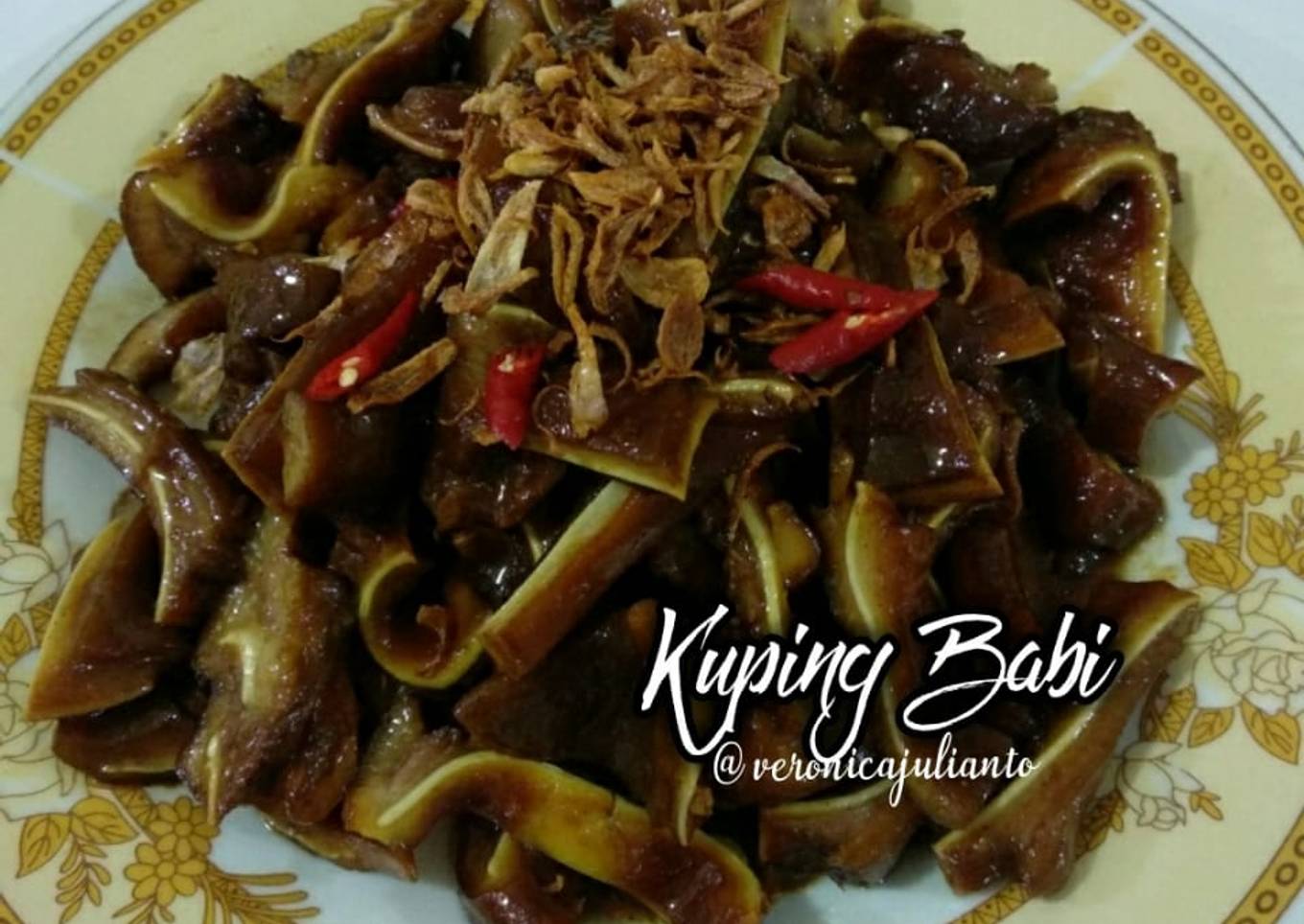 Kuping babi/ kuping cu pa khai