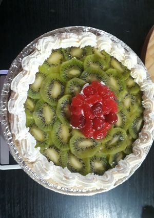 Una foto de Tarta de kiwi