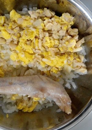 Foto resep Nasi tim usir diare (MPASI 1+)
