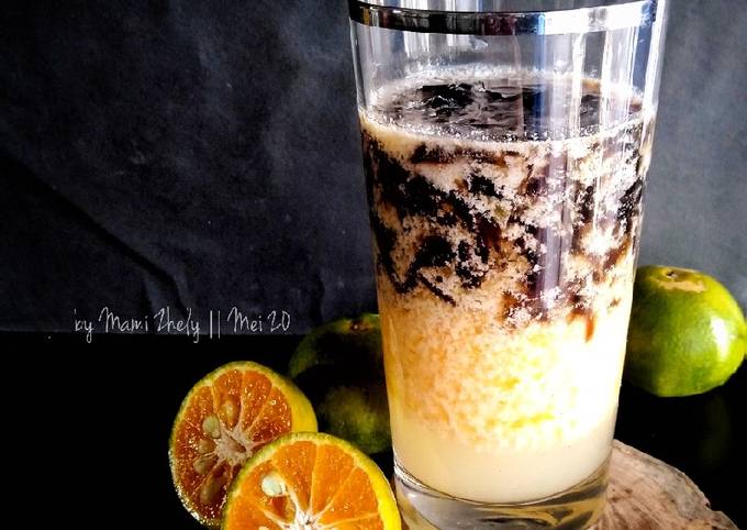 Anti Ribet, Memasak Cincau Jeruk Peras Menu Enak Dan Mudah Dibuat